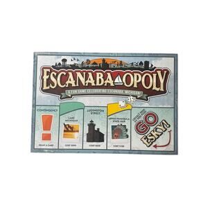 Escanaba Opoly Monopoly Board Game SEALED